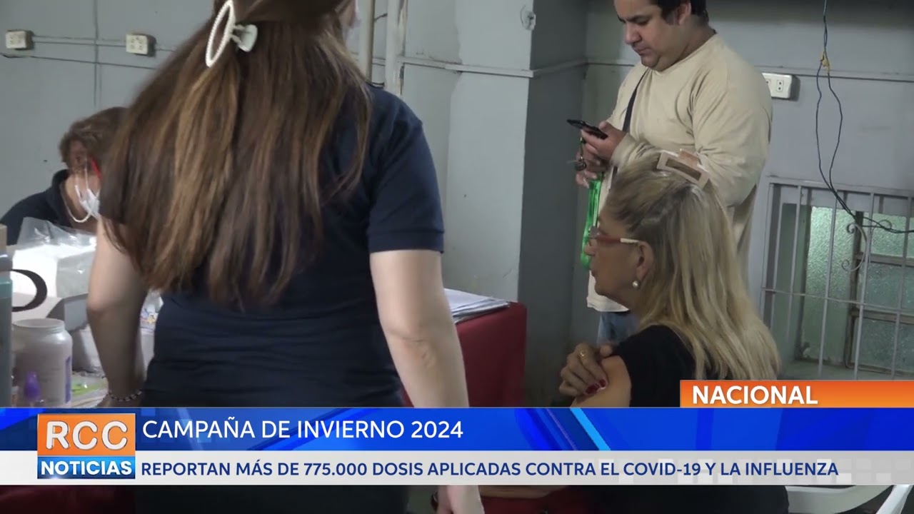 Más de 775.000 dosis aplicadas contra el Covid-19 y la influenza en la Campaña Invierno 2024
