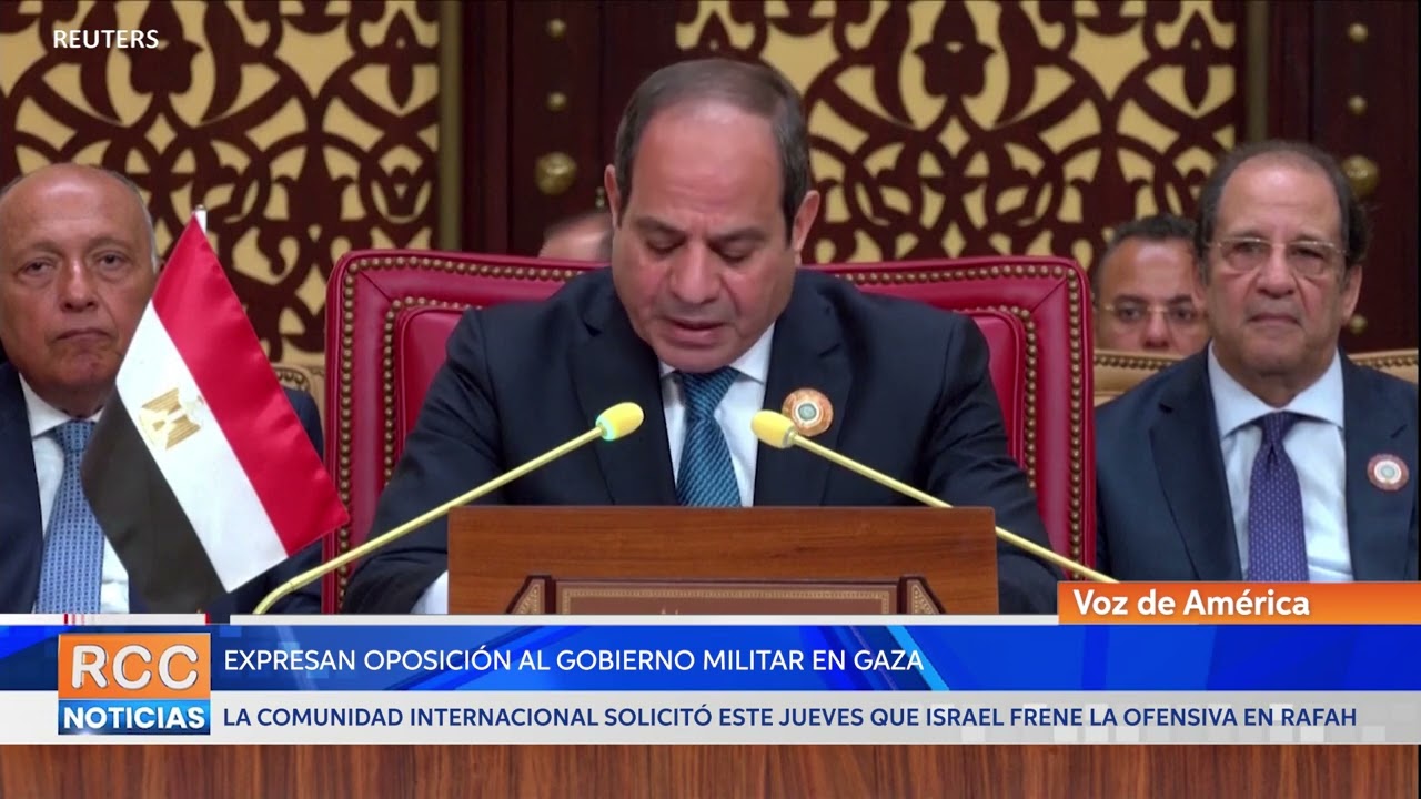 Ministro de Defensa de Israel expresa oposición a gobierno militar en Gaza