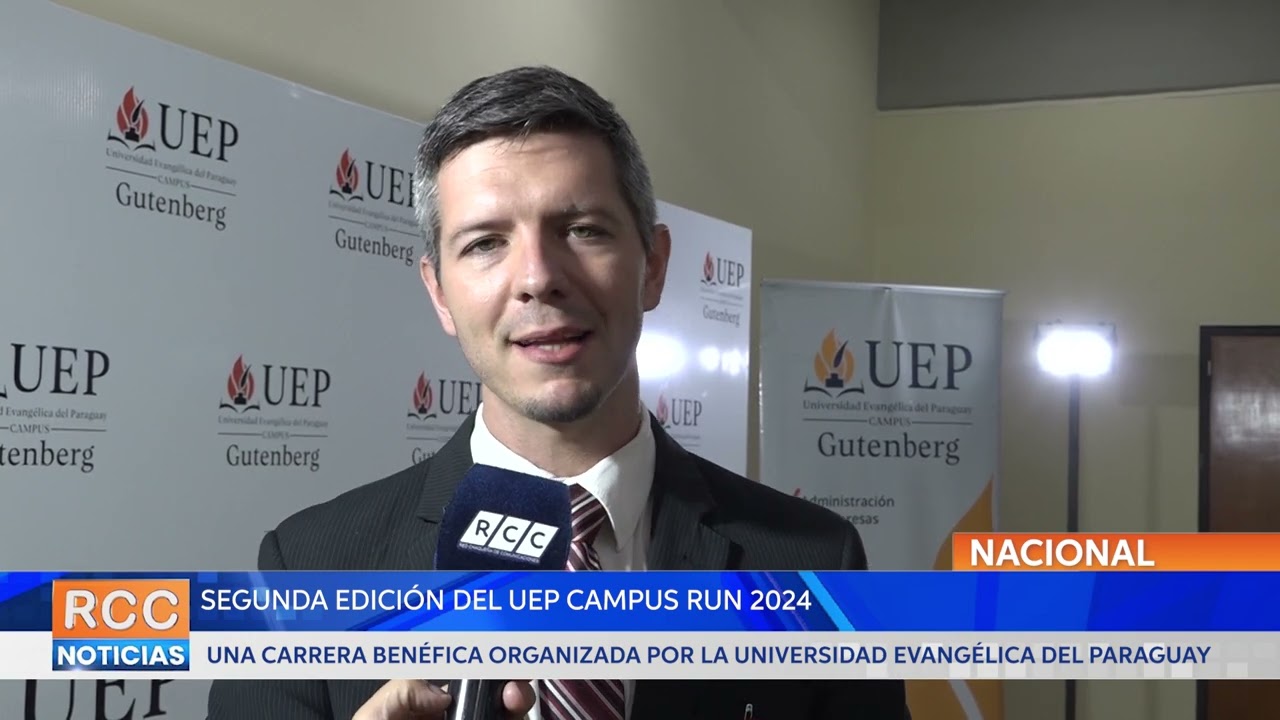 Universidad Evangélica del Paraguay lanzó “UEP CAMPUS RUN 2024” para apoyar a estudiantes
