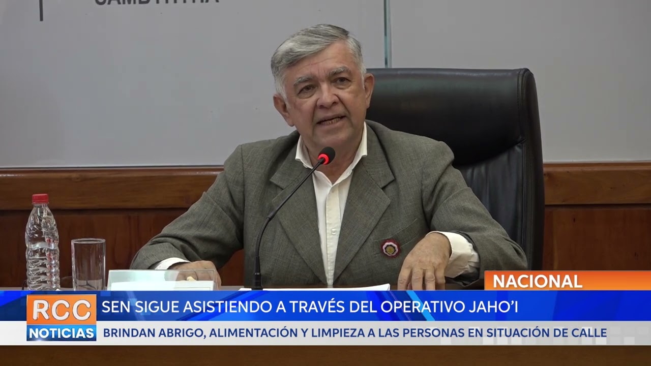 La SEN continúa brindando asistencia a través del Operativo Jaho'i