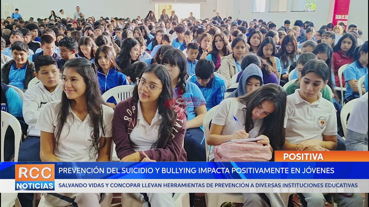 Programa de prevención del suicidio y bullying impacta positivamente en jóvenes de Eusebio Ayala