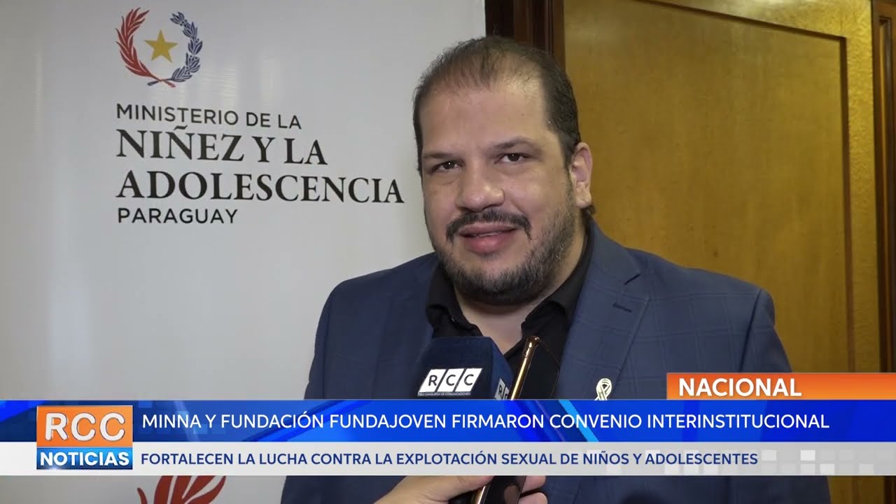 Ministerio de Niñez y Fundación FundaJoven firmaron convenio interinstitucional