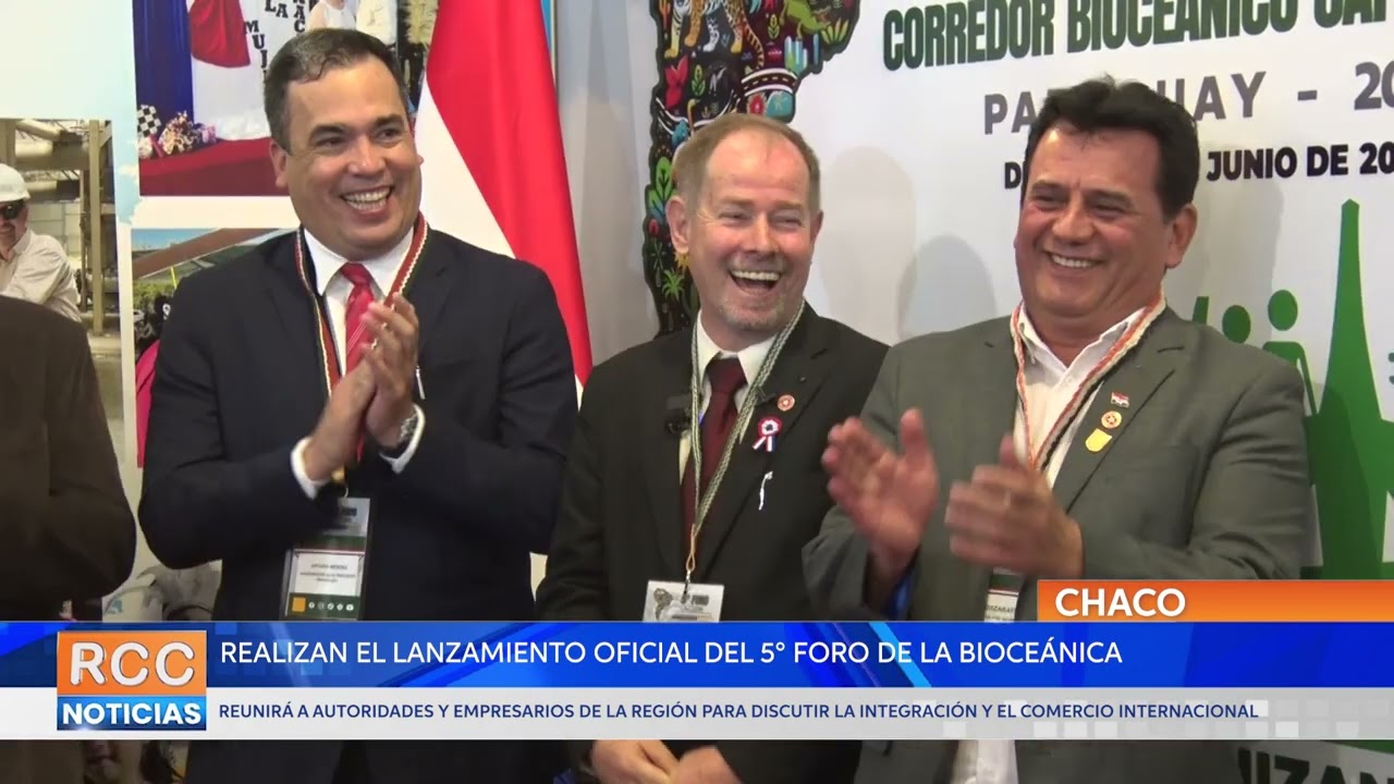 Lanzamiento oficial del 5° Foro de Territorios Subnacionales del Corredor Bioceánico de Capricornio