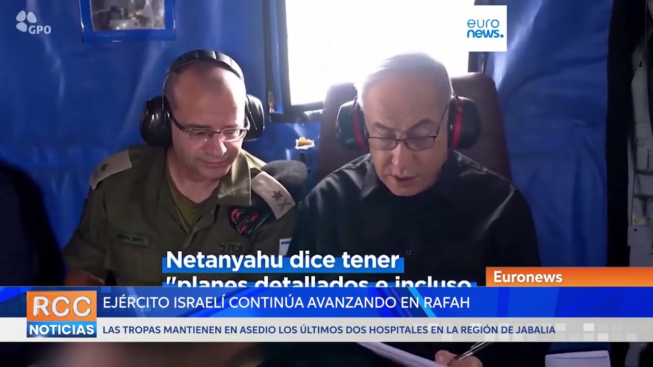 Tropas israelíes avanzan en el sureste de Rafah