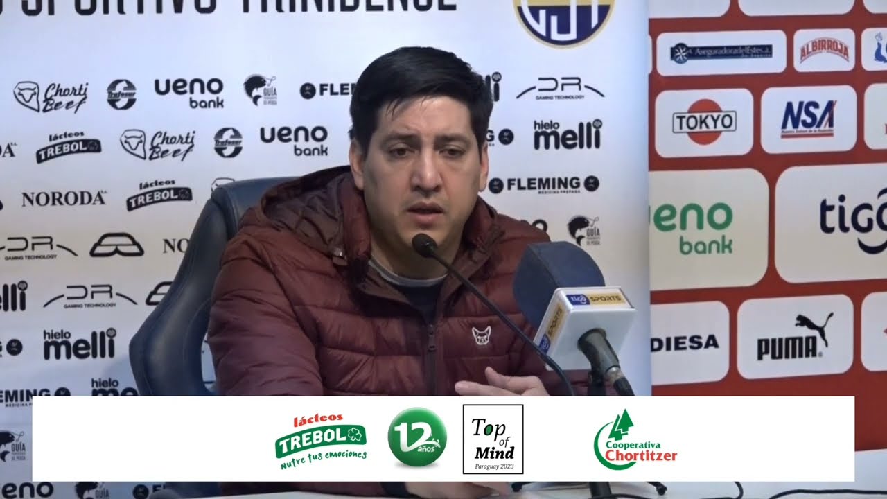 Olimpia vs. Sportivo Trinidense: Palabras del DT José Arrúa