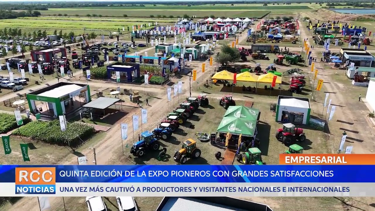 Quinta edición de la Expo Pioneros se despidió con grandes satisfacciones