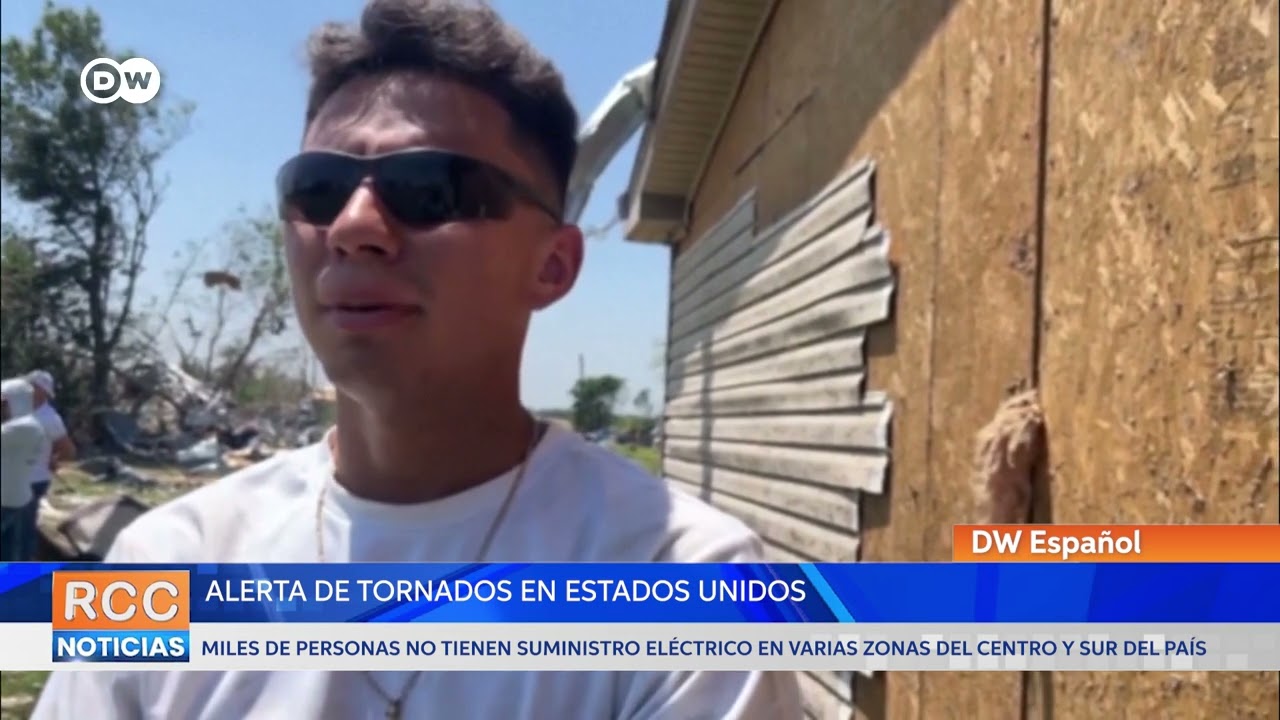 Varios estados del sureste de EE.UU. bajo alerta de tornados