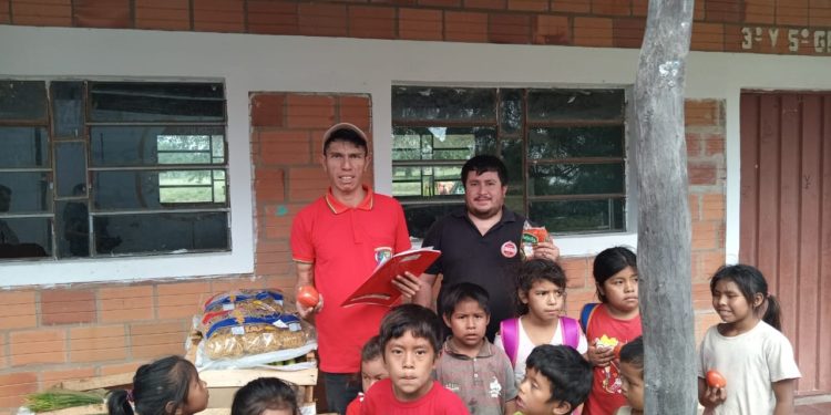 Entrega final del Programa Municipal “Almuerzo Escolar” 2023-2024 en Tte. 1ro. Manuel Irala Fernández