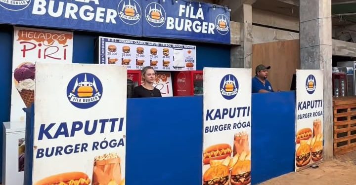 Éxito gastronómico: Fila Burguer destacada en la Expo Rodeo Neuland