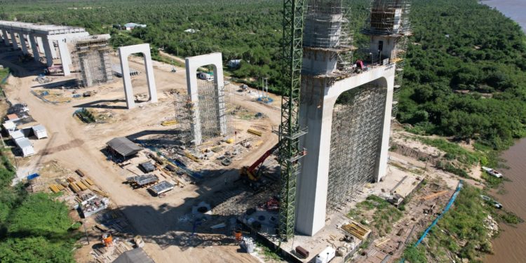 Puente de la Bioceánica: acercamiento entre Paraguay y Brasil tiene 60% de ejecución financiera