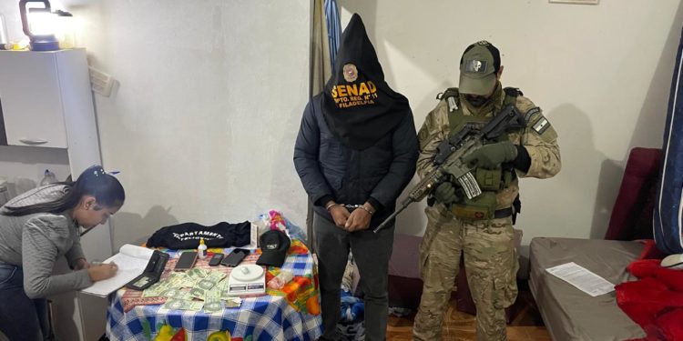 Capturan a distribuidor de cocaína en Villa Choferes del Chaco