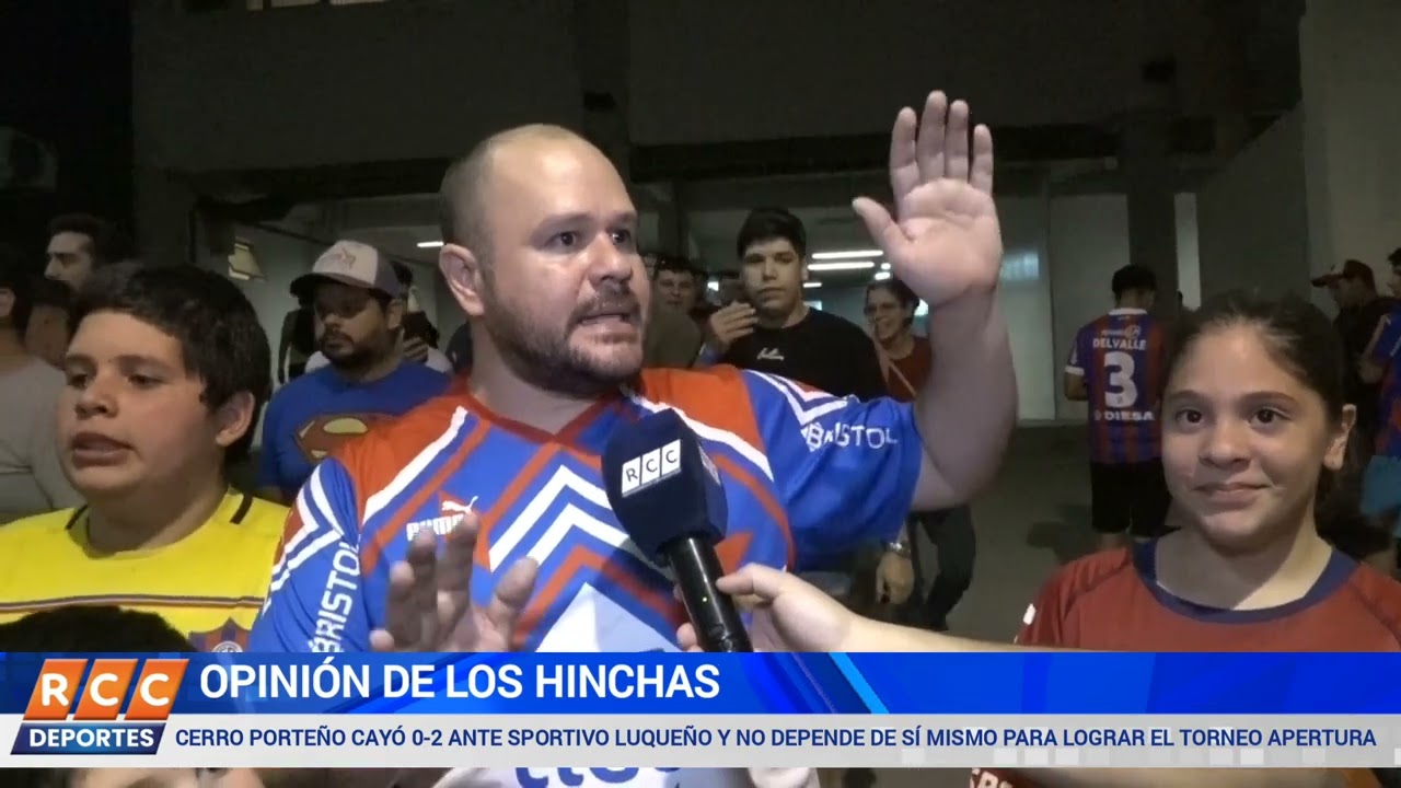 Cerro Porteño (0) vs. (2) Sportivo Luqueño: Opinión de los hinchas