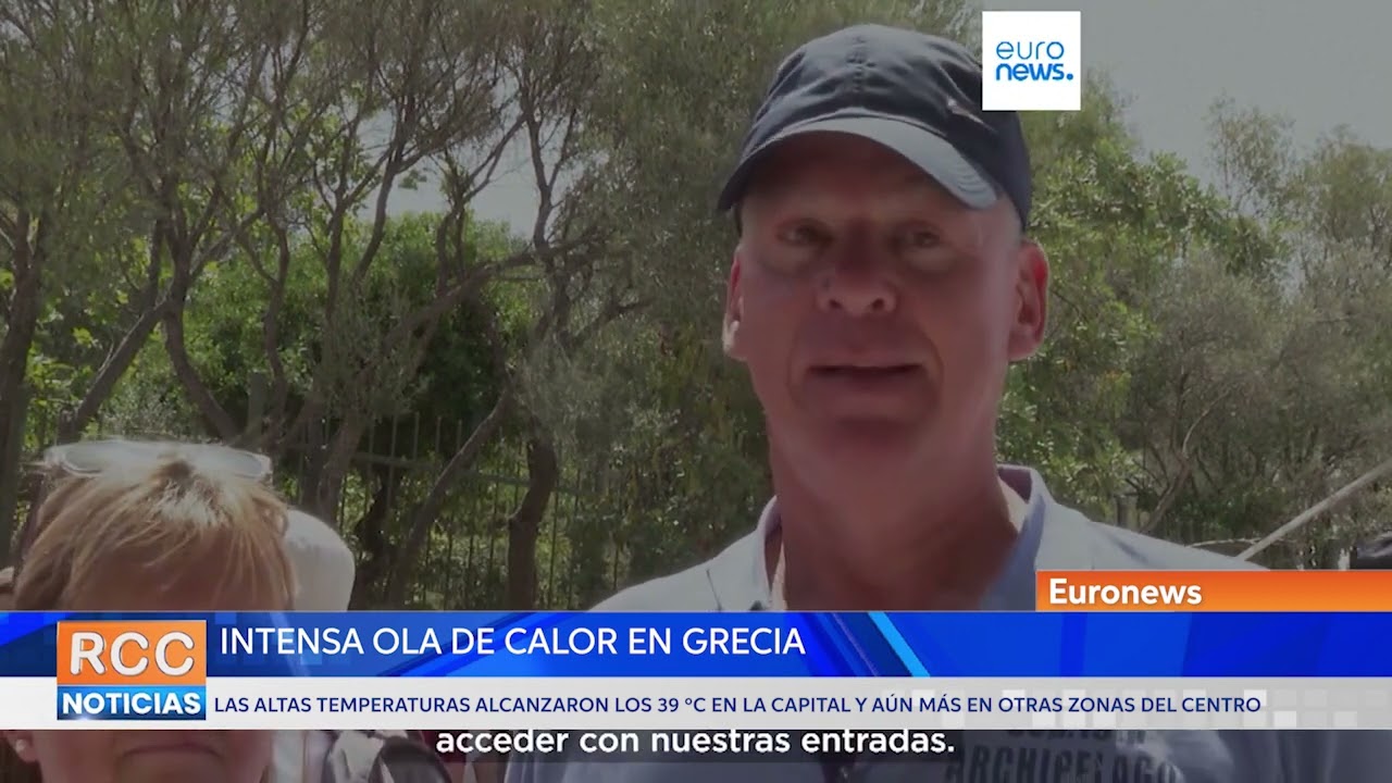 Intensa ola de calor en Grecia: Se espera alcanzar 43ºC