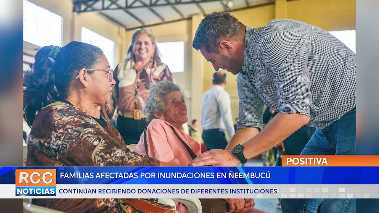 Familias afectadas por inundaciones en Ñeembucú continúan recibiendo donaciones