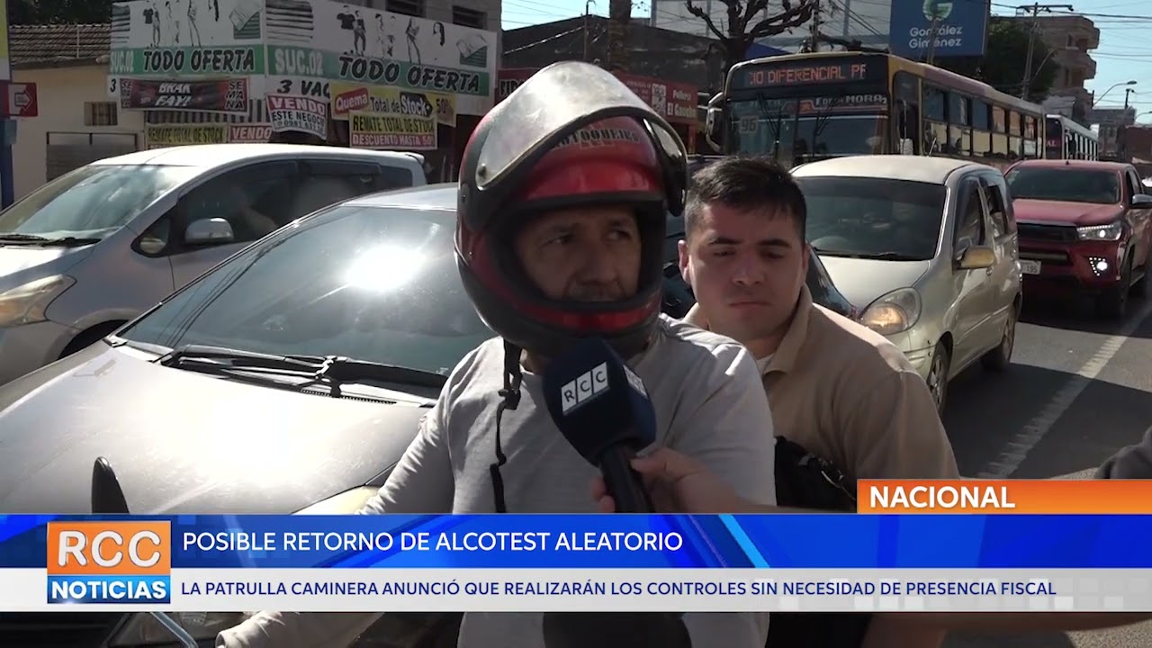 Los conductores opinan sobre el retorno del alcotest aleatorio por parte de la Patrulla Caminera