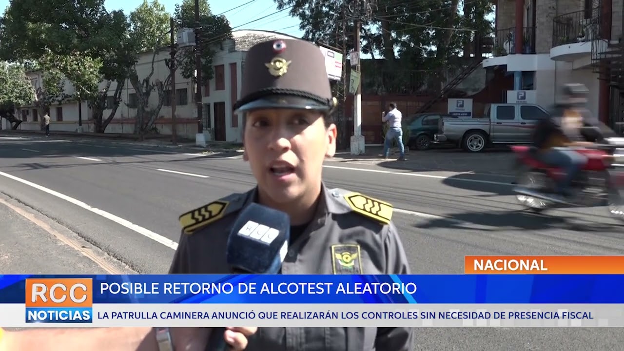 Patrulla Caminera retomará los controles aleatorios de alcotest