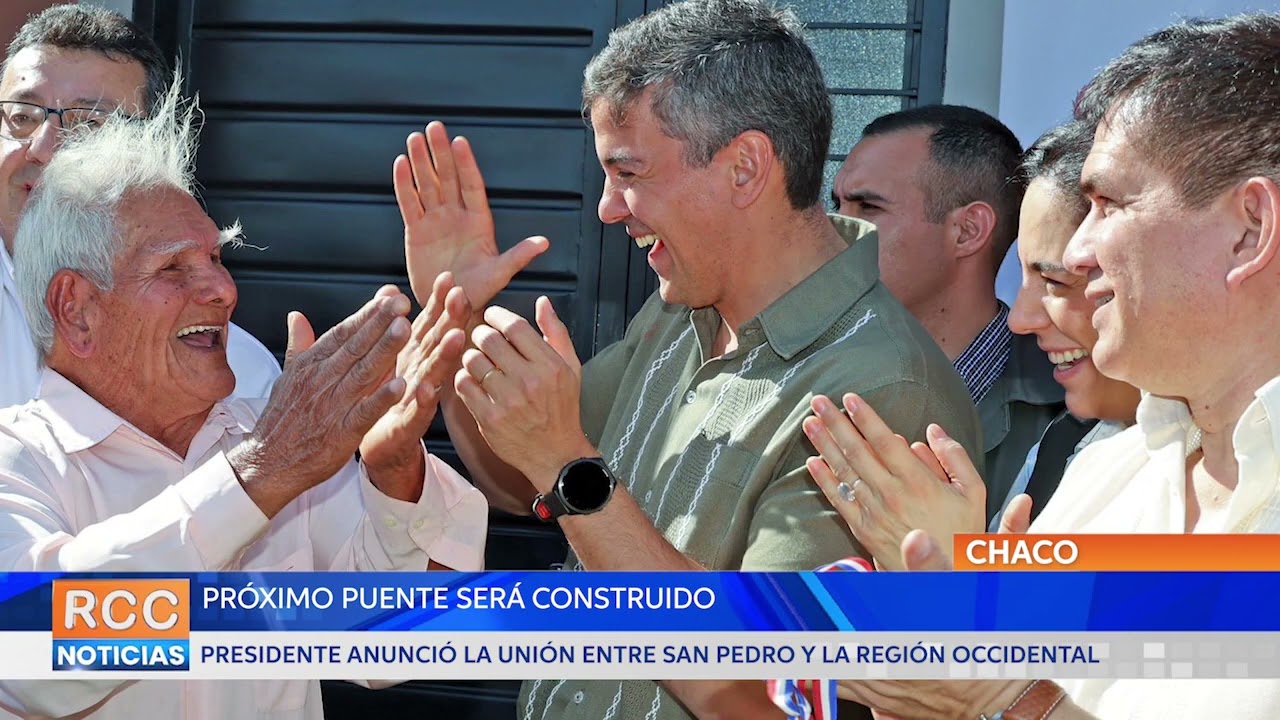 Video: Santiago Peña anuncia construcción de puente para conectar Puerto Antequera con la región occidental
