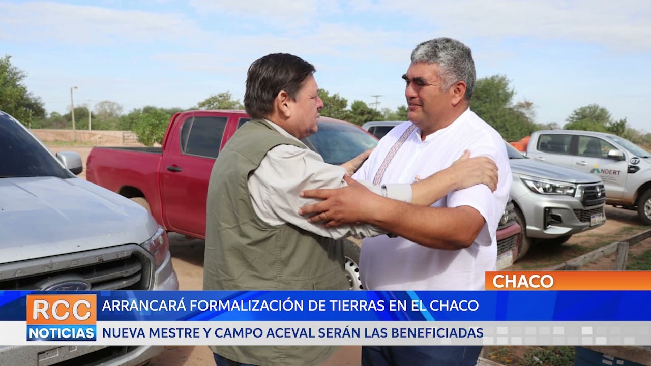 Video: Arrancará la formalización de tierras en Nueva Mestre y Campo Aceval