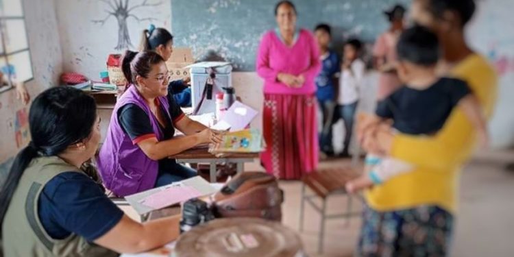 Atención médica gratuita llega a comunidades indígenas en Presidente Hayes Atención médica gratuita llega a comunidades indígenas en Presidente Hayes