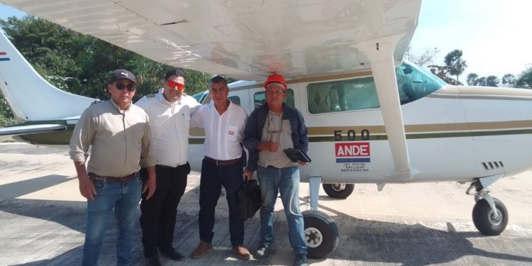 Alto Paraguay: ANDE realizó verificación en el sistema de distribución eléctrica e iluminación pública