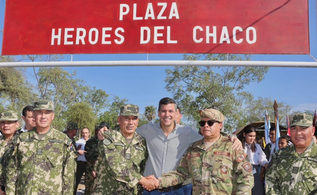 Presidente Peña encabeza conmemoración de los 89 años del tratado de paz de la Guerra del Chaco