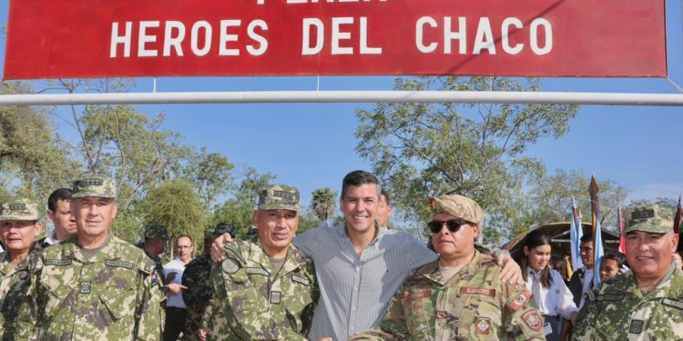 Presidente Peña encabeza conmemoración de los 89 años del tratado de paz de la Guerra del Chaco