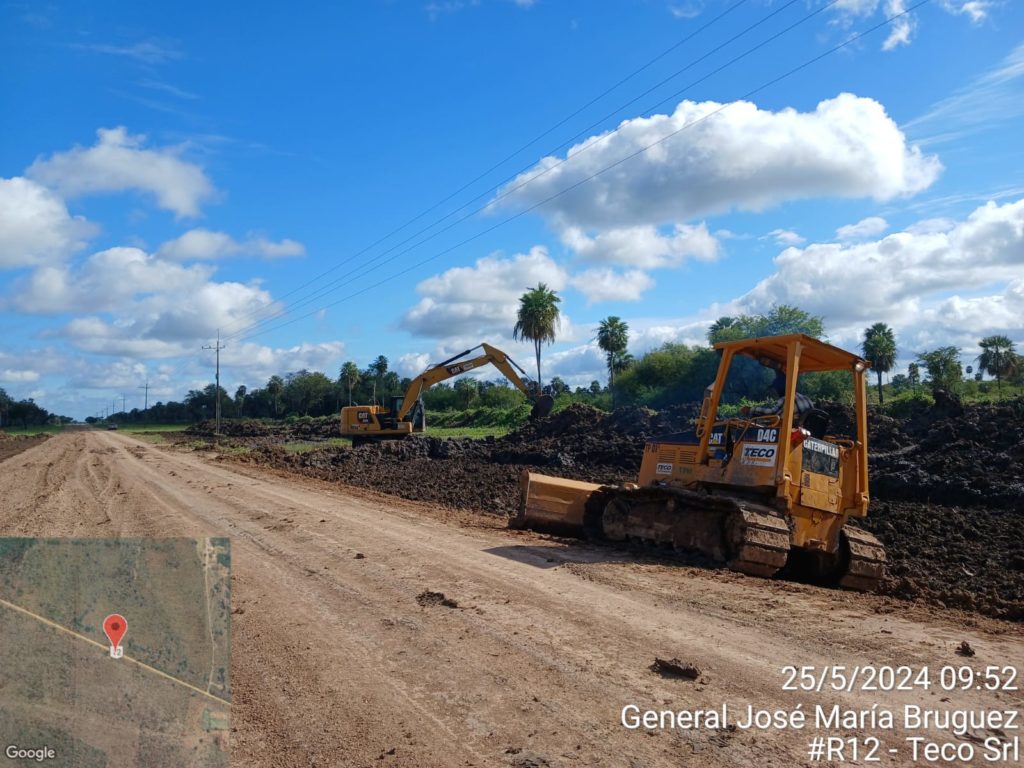 La mitad de los lotes en obras, por la ruta PY12
