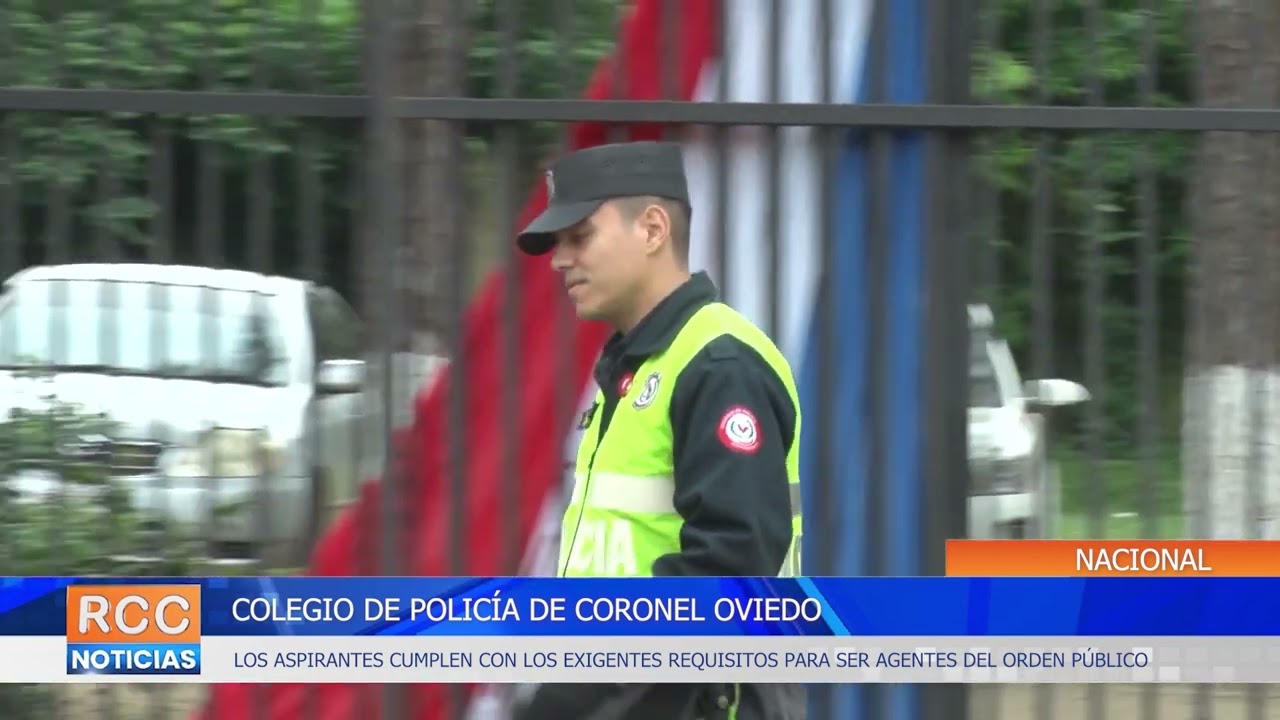 Video: Colegio de Policía de Coronel Oviedo sigue firme en la formación nuevos agentes del orden