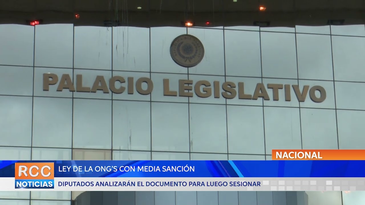 Video: Cámara de Diputados estudiará proyecto de ley de ONG