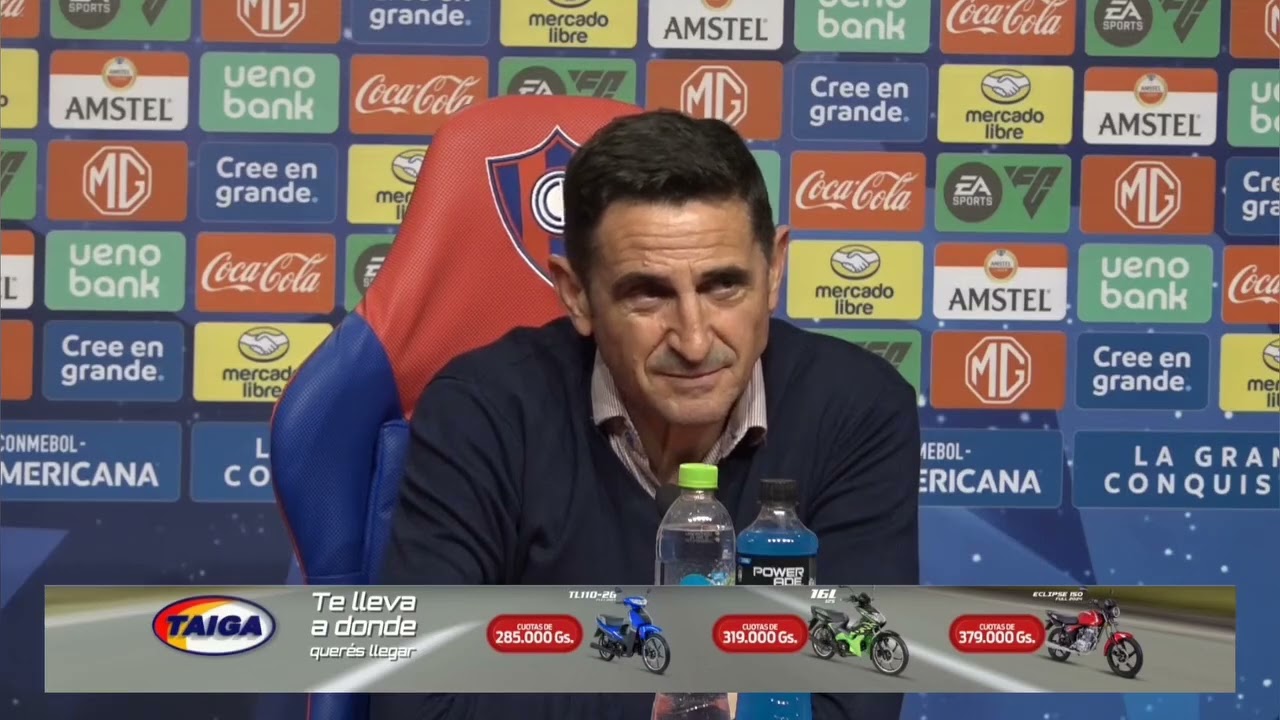 Video: Cerro Porteño (1) vs. (1) Athletico Paranaense: Análisis del entrenador Manolo Jiménez