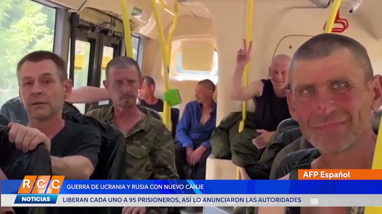 Video: Rusia y Ucrania liberan cada uno a 95 prisioneros de guerra en nuevo canje