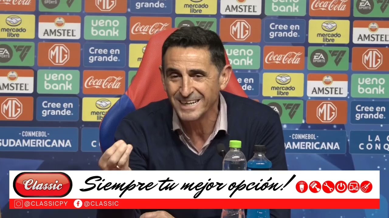 Video: Cerro Porteño (1) vs. (1) Athletico Paranaense: Crítica de Manolo Jiménez contra los aficionados