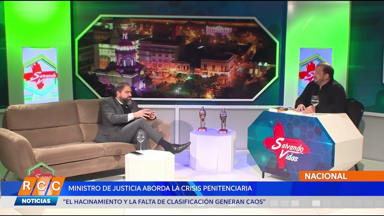 Video: Ministro de Justicia: «El hacinamiento y la falta de clasificación generan caos»