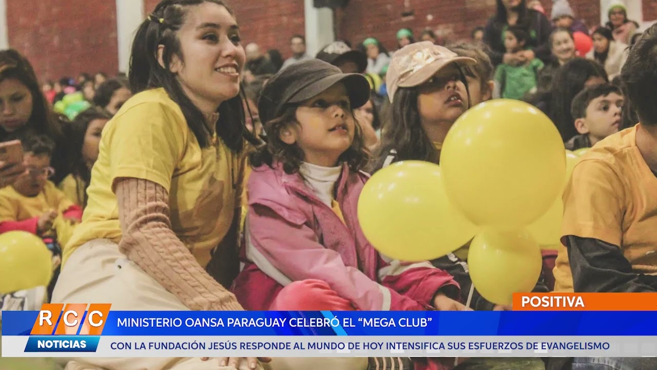 Video: OANSA Paraguay celebró el “Mega Club” en Central impactando positivamente a las nuevas generaciones