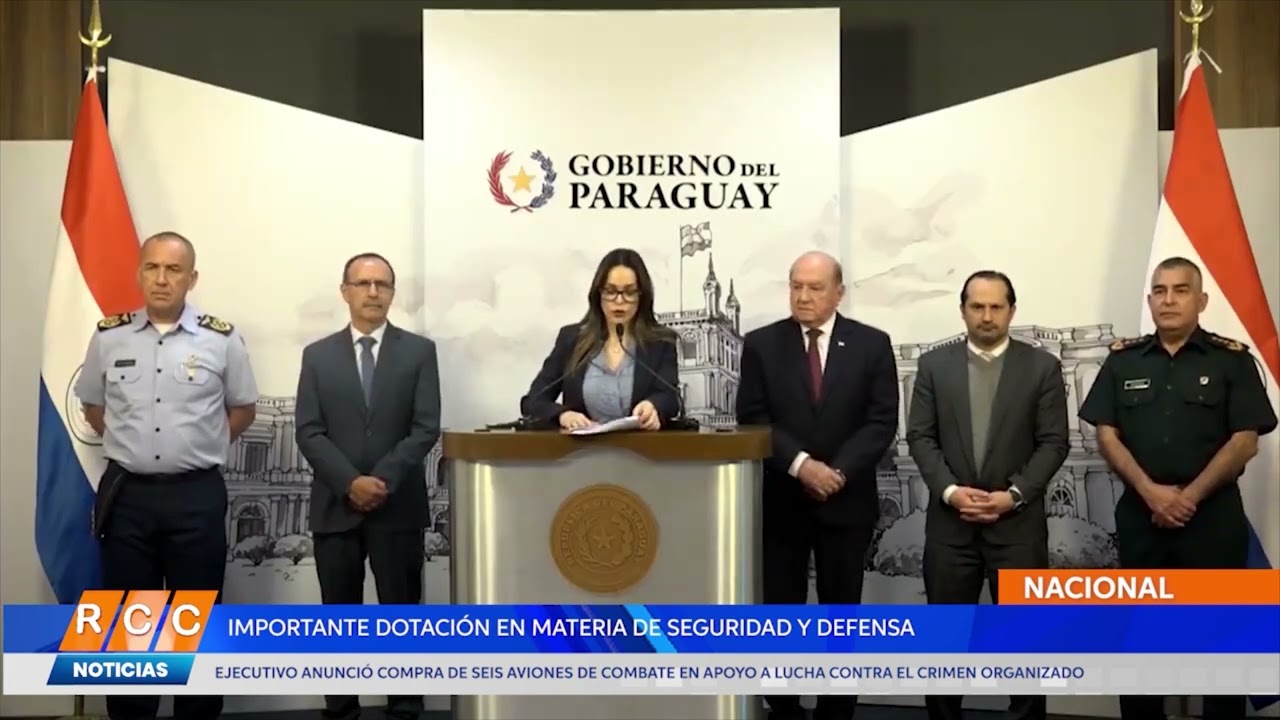 Video: Ejecutivo anuncia compra de seis aviones de combate en apoyo a lucha contra crimen organizado