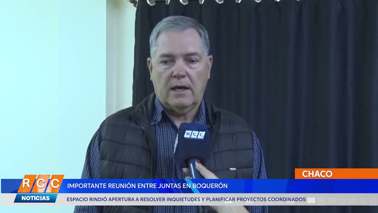 Video: Junta Municipal de Mariscal y Junta Departamental de Boquerón se reunieron para resolver inquietudes