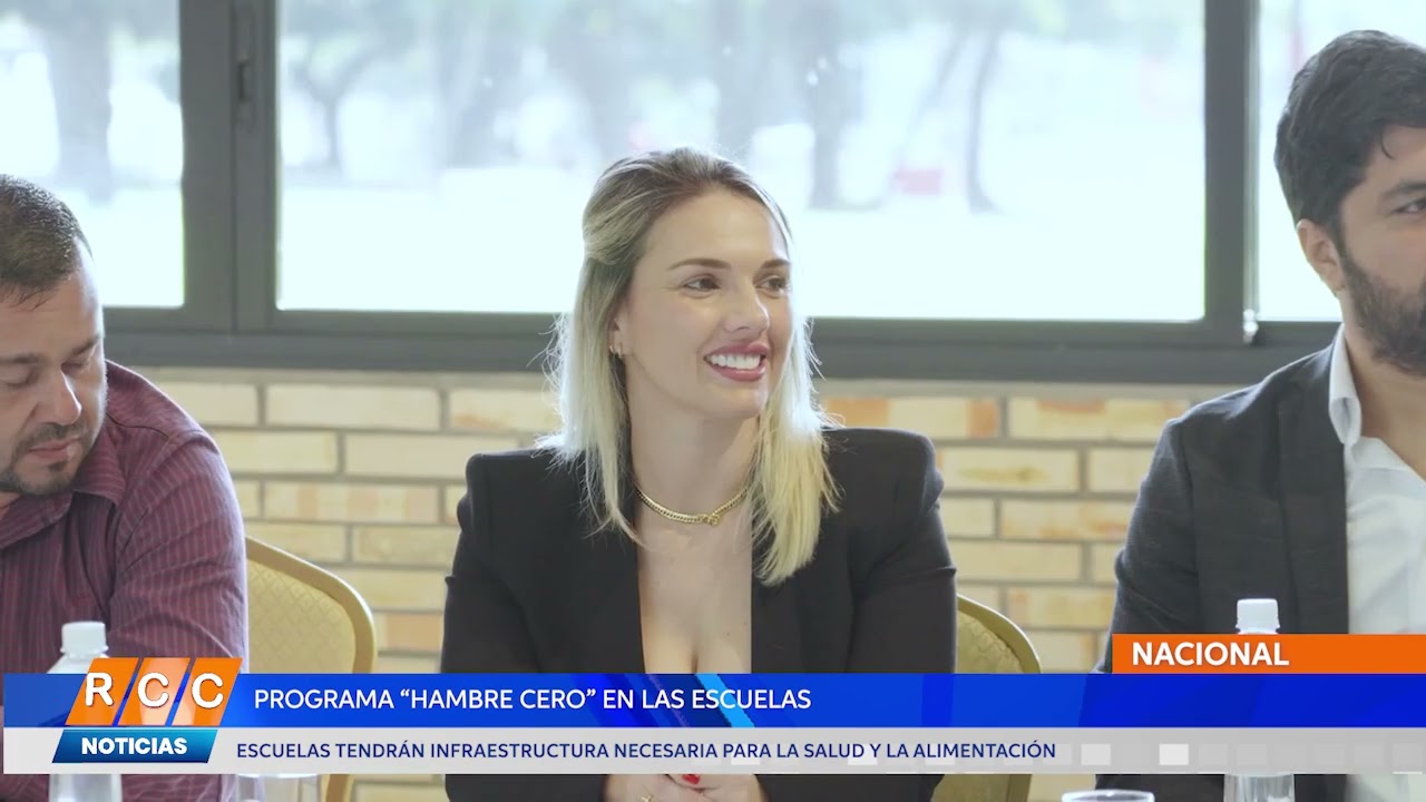 Video: Ministro de Educación anunció mejoras en la Infraestructura Escolar en el marco de Hambre Cero