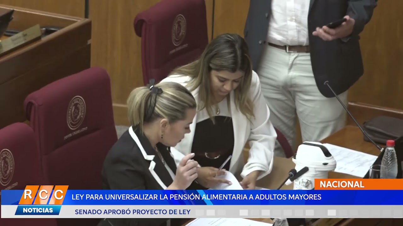 Video: Senado Aprueba Proyecto de Ley para universalizar la pensión alimentaria a adultos mayores