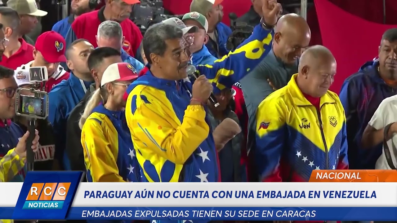 Video: Paraguay aún no cuenta con una embajada en Venezuela, y los expulsados tienen su sede en Caracas