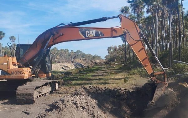 El MOPC avanza en materia de obras en Presidente Hayes y Boquerón