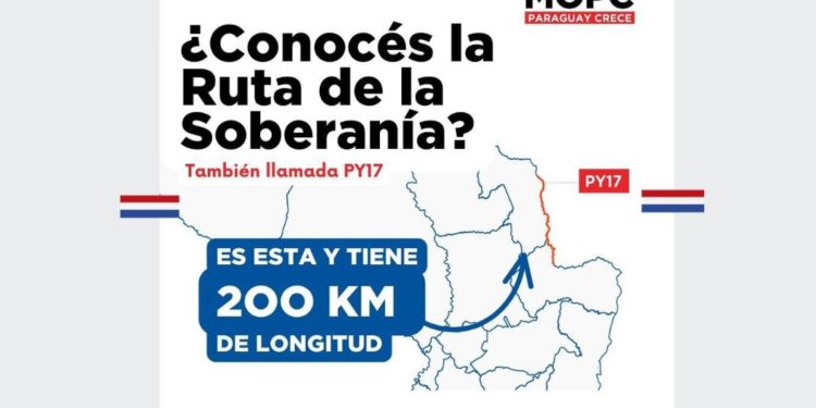 Ruta PY17 se llamará «Robert Acevedo» Ruta PY17 se llamará «Robert Acevedo»