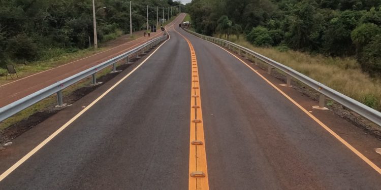 Inauguran nuevo puente de hormigón armado sobre el río Yguazú que beneficia a más de 20.000 personas Inauguran nuevo puente de hormigón armado sobre el río Yguazú que beneficia a más de 20.000 personas