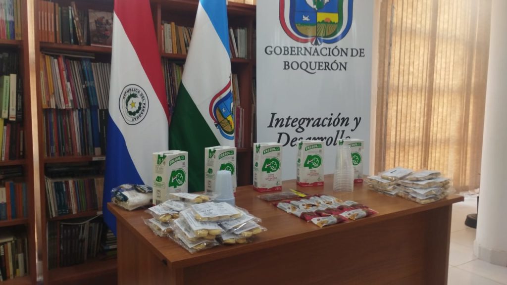 Realizaron degustación de alimentos en concepto al próximo desayuno y merienda escolar en Boquerón