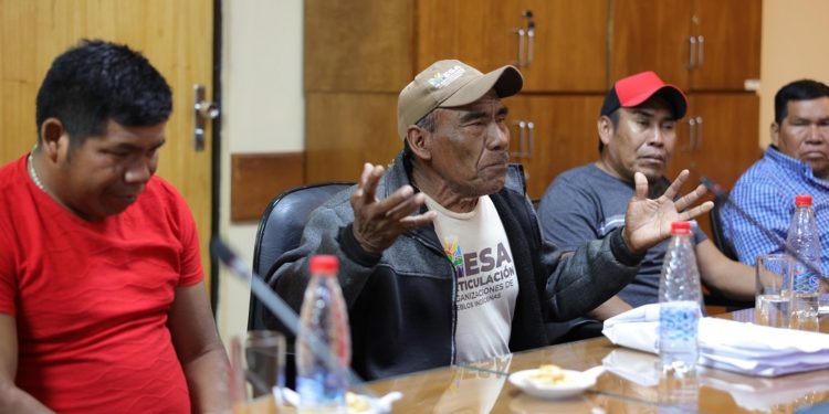 Preocupación de Comunidad Ayorea sobre desmonte de tierras Preocupación de Comunidad Ayorea sobre desmonte de tierras