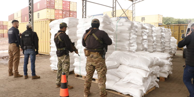 Operación Dulzura: Incineraron las más de 4 toneladas incautadas