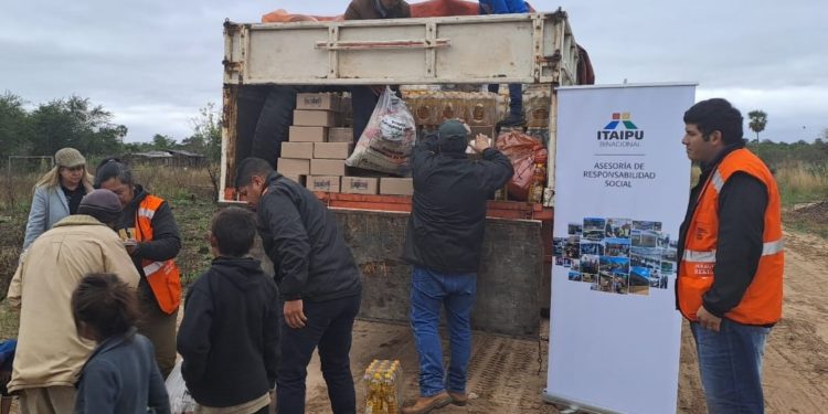 Chaco: Continúa asistencia alimentaria para comunidades indígenas por parte de la Itaipú