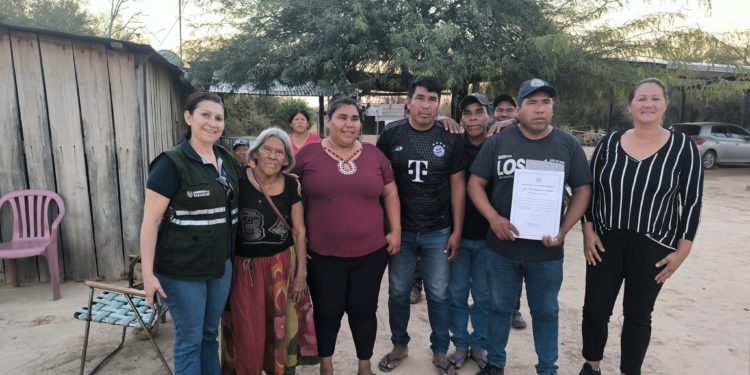 Comunidad indígena Ebetogue recibió 1.875 hectáreas de parte del INDI