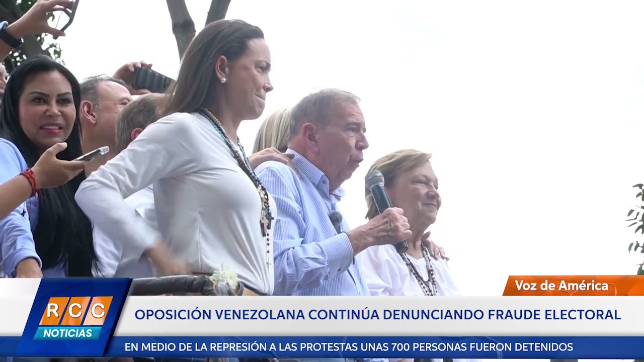 Video: Oposición venezolana se mantiene en las calles denunciando fraude electoral