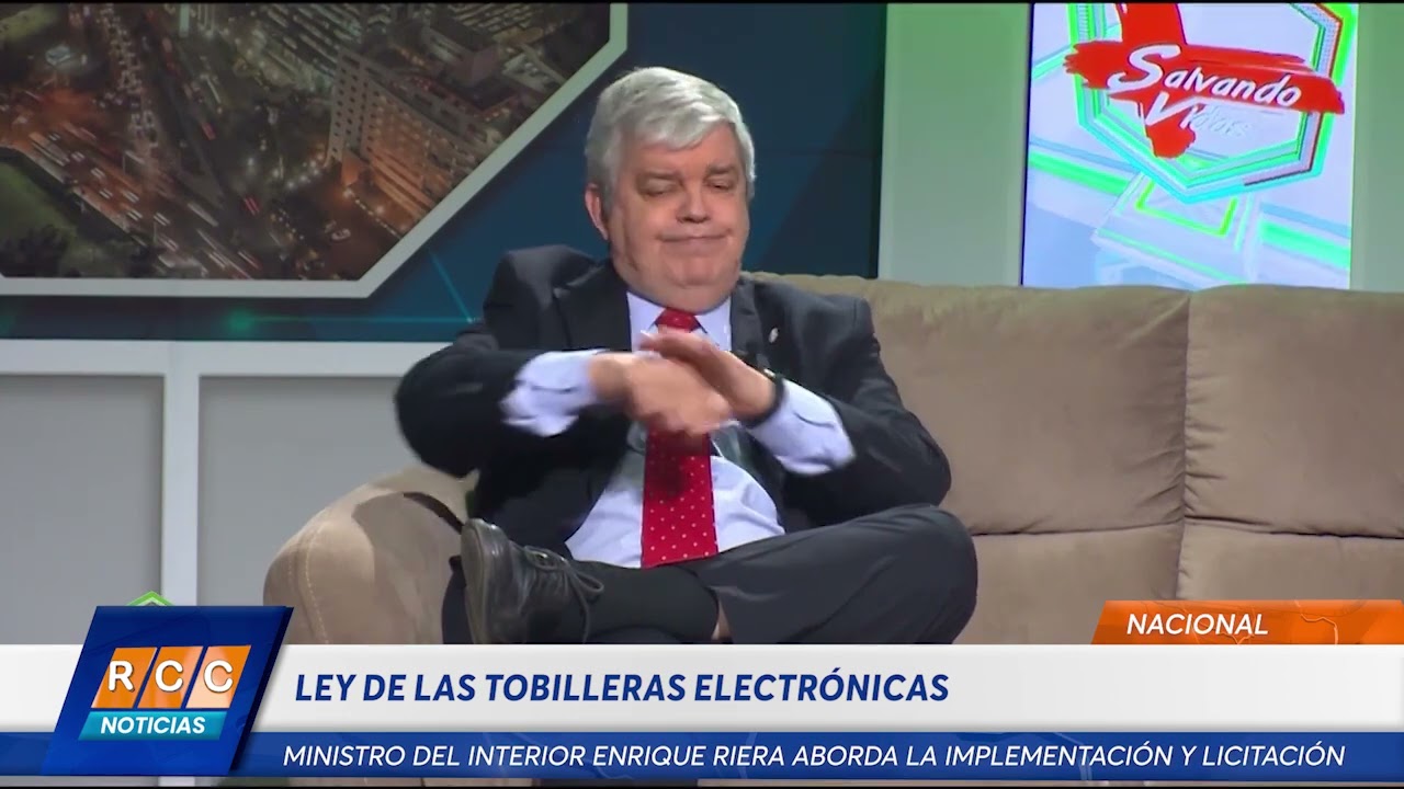 Video: Ministro del Interior aborda la implementación y licitación de las tobilleras electrónicas