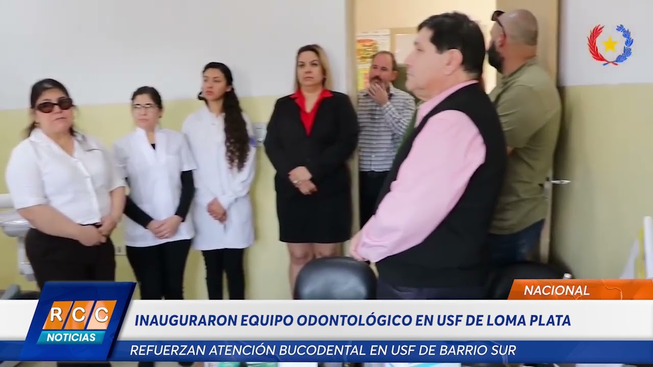 Video: Inauguraron equipo odontológico oficial en la USF de la Villa Núcleo A de Loma Plata